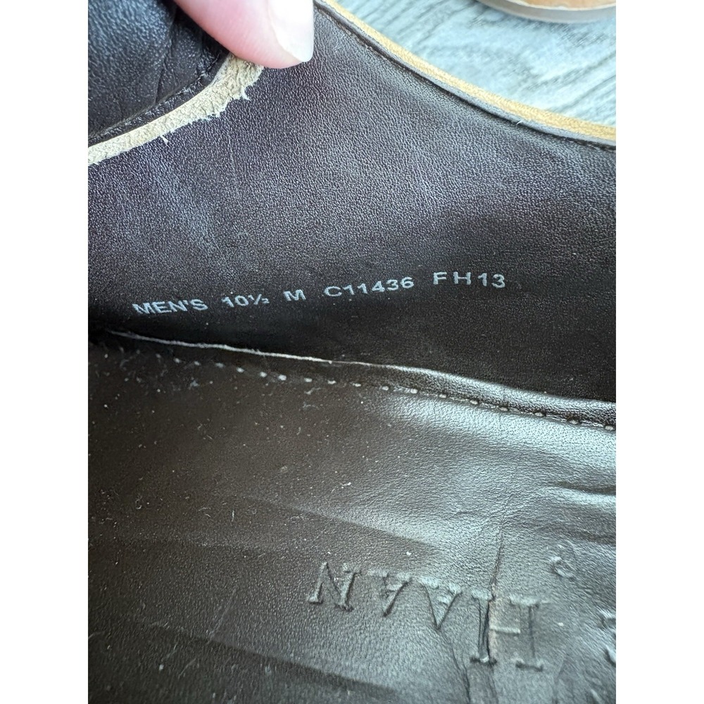 Cole Haan Cambridge Oxford Wing Tip Dress Shoes British Tan Men's Size 10.5 - Picture 8 of 8